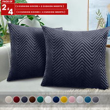 Embossed Filled Cushion With