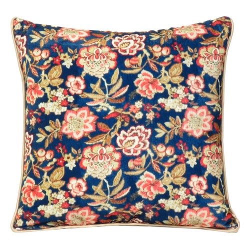 Cushion cover flower print - cushion,