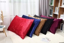 Crushed Velvet Cushion Covers