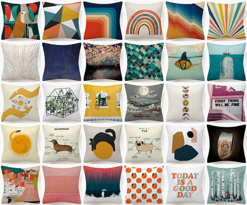 Cushion cover abstract - cushion,